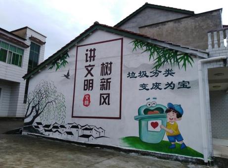龙岩墙绘是现在流行的墙体广告