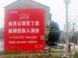 龙岩墙体广告在乡镇、农村市场的媒体优势