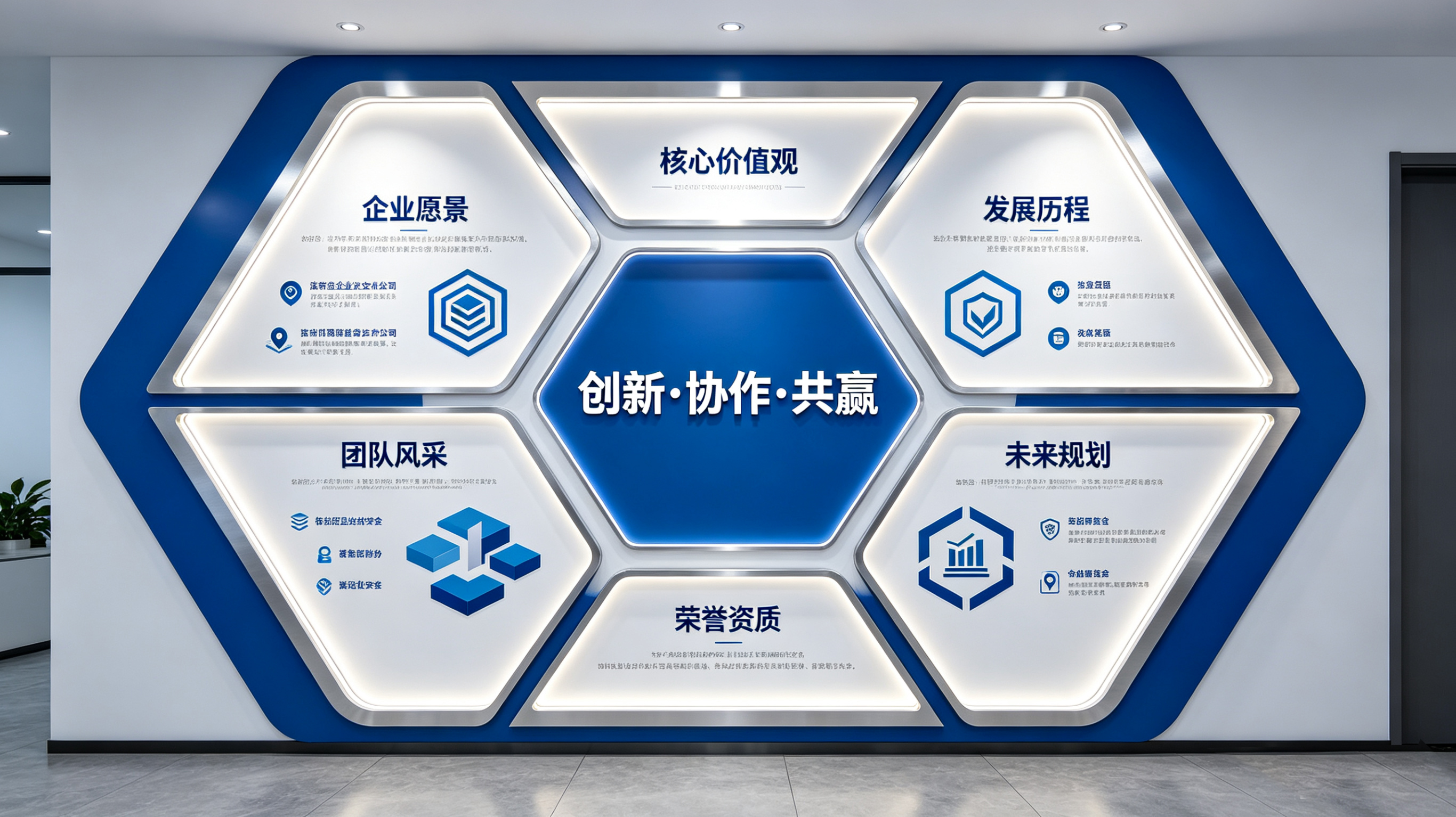 龙岩企业文化墙六边形避坑指南（新手常犯5个错误）